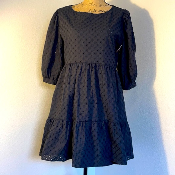 WAYF Dede x Emily Eyelet Lauren Dress with Slip NWT - Picture 2 of 16